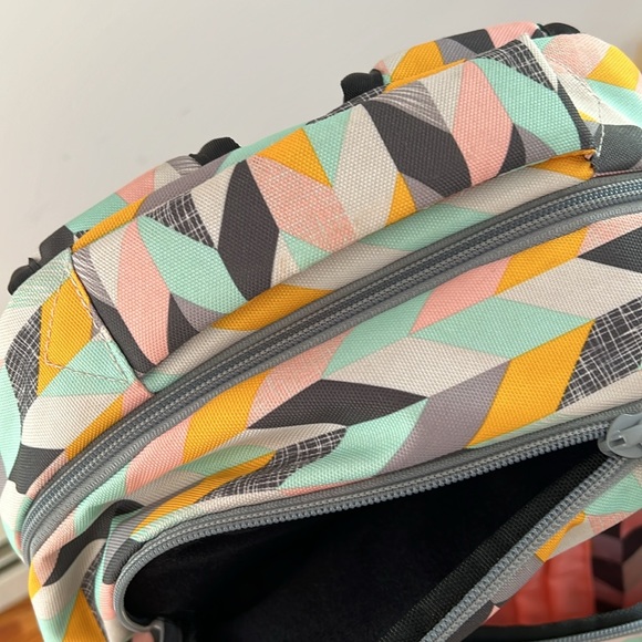 KAVU Packwood Backpack with Padded Laptop and Tablet Sleeve, Chevron Sketch - Picture 9 of 12